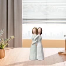 Sister Figurines Sister Birthday Gifts Decorative Resin Figurine Desktop