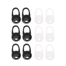 12Pieces Universal Silicone Earbuds Cover with Ear Hook Headset Tips Covers