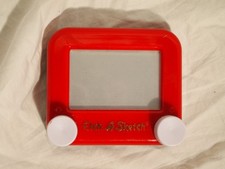 Classic Etch A Sketch Mini By Spin Master Ltd. 2016 Red Tested, Working