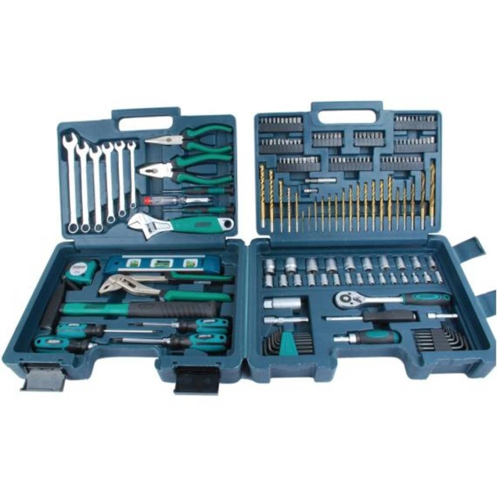 Valise d'outils Brüder Mannesmann M29086 de 176 pièces pour tous les travaux de bricolage