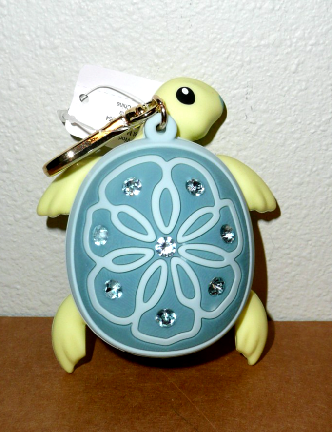 Sea Turtle Gemstone Pocketbac Holder with Clip Bath & Body Works