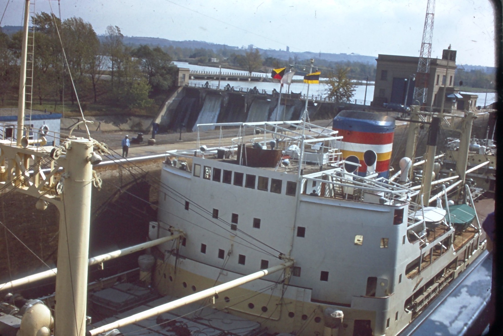 Steam Ships Boats Shipping Line St. Lawrence Seaway 1967 35mm Film Slides Lot