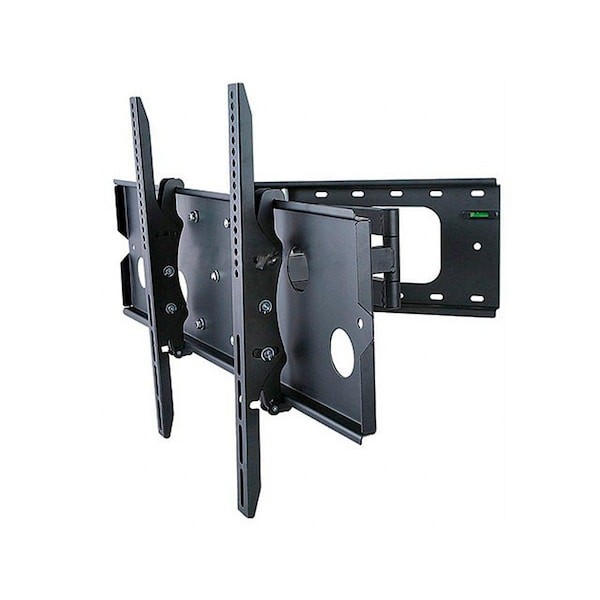 Monoprice 8586 Corner Full Motion TV Wall Mount Black