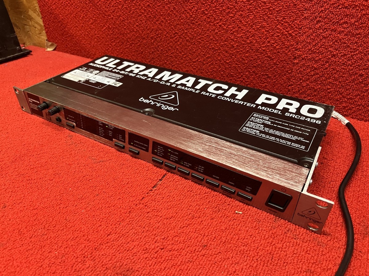 Used Behringer Ultramatch Pro SRC2496 AD/DA Sample Rate Converter
