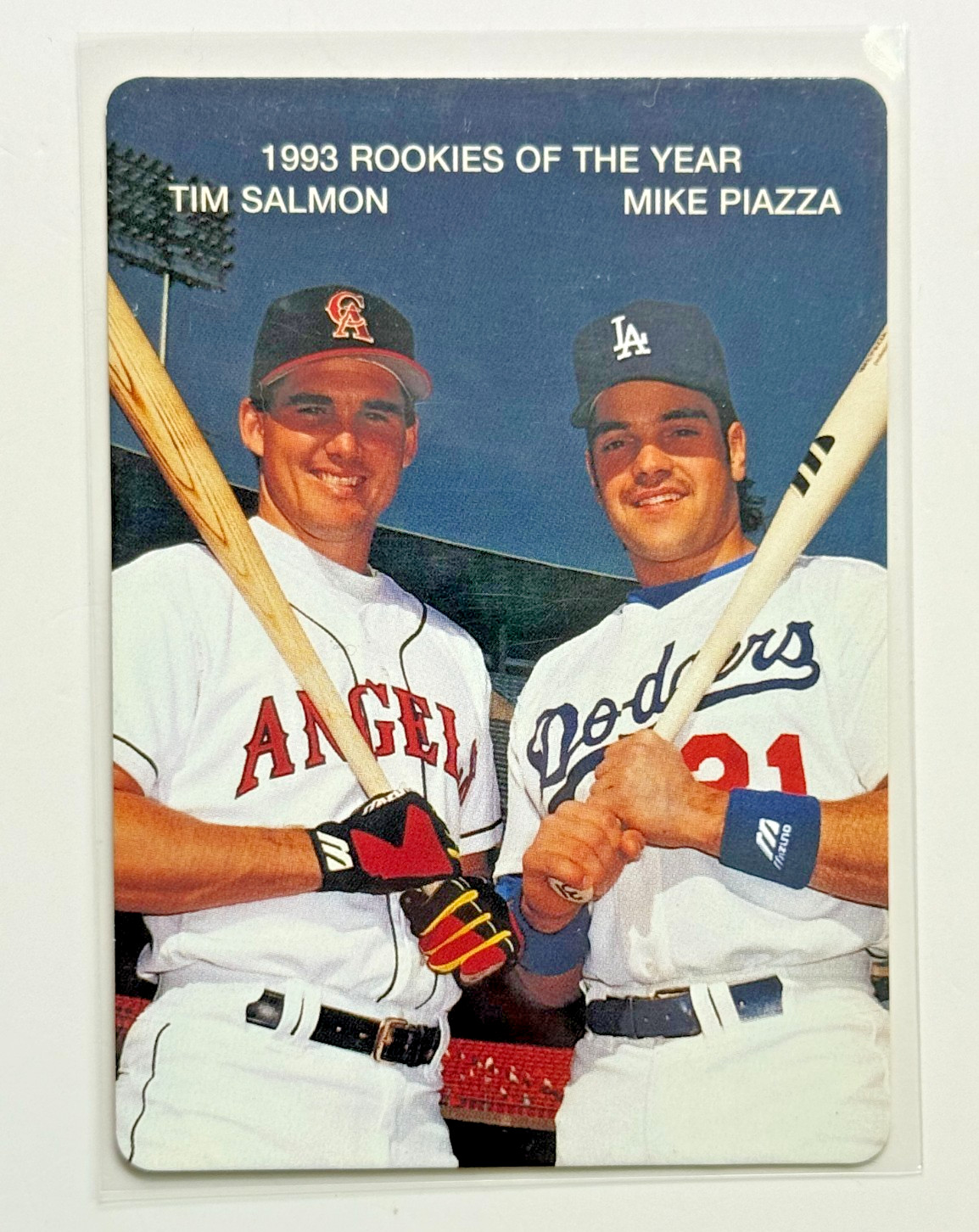 1994 Mother's Cookies Mike Piazza and Tim Salmon #1 Tim Salmon / Mike Piazza