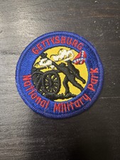 Vintage Gettysburg National Military Park Blue Patch