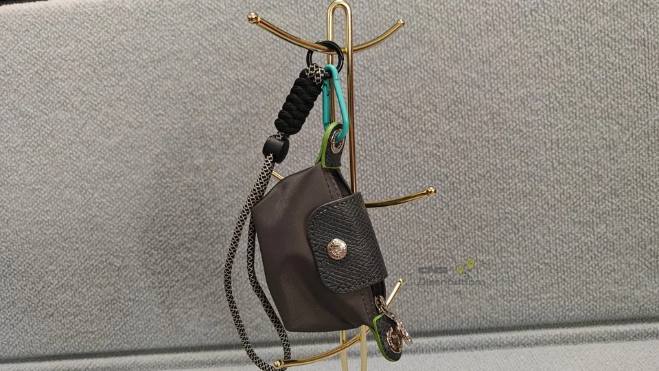 Longchamp Le Pliage Lona Monedero Bolsa Pape NUEVO STOCK EN EE. UU. Y ENVÍO Foto 2 de 4