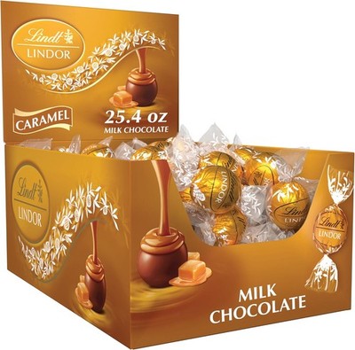 Lindt Lindor Limited Edit Peppermint Cookie Milk Chocolate Truffles