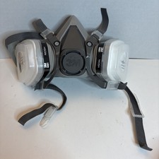 3M 7 IN 1 Reusable Half Face Respirator Facepiece Gas Mask Spraying Painting MED