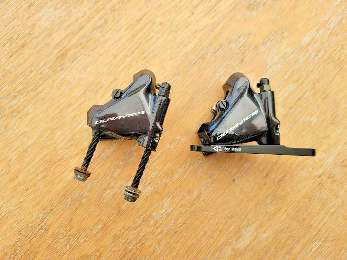 Shimano Dura-Ace BR-R9170 Hydraulic Disc Brake Calipers Pair Front/Rear Black