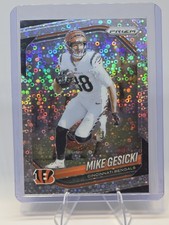 MIKE GESICKI 2025 PANINI PRIZM FOOTBALL NO HUDDLE BENGALS #79 silver disco 
