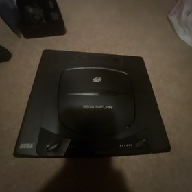 Sega Saturn Console with 5 Games  2 Controllers And Carry Case Lot Please Read