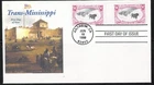 USA 1998 - Scott's #3210, Trans-Mississippi 1st Day Cover, 3 Views, Cat$10+