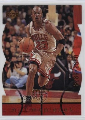 1998 Upper Deck mjx MJ Timepieces Red 2289/2300 Michael Jordan #91 HOF 07bd