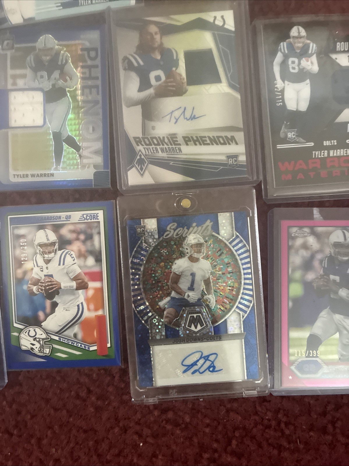 Football Card Lot Autos, Numbered,patches, And More view 13