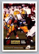 KEVIN MAWAE 1994 Superior Rookies Autograph Rookie On-Card AUTO SER # /5000. rookie card picture