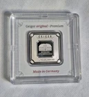 Geiger 10 Gram .999 Silver Square Bar SEALED in Assay 🔥 German Mint