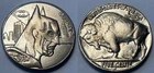 1937 HOBO NICKEL COIN BATMAN CAPED CRUSADER BUFFALO GIFT FREE SHIPPING