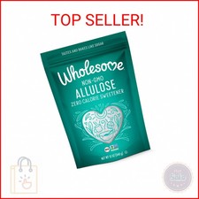 Wholesome Sweeteners 12-Ounce Allulose Sweetener, Zero Calorie Sugar Substitute,