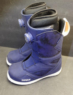 ThirtyTwo BOA WOMEN TM-2 COMFORT FIT SNOWBOARD BOOTS SIZE 7 BLUE/White NEW