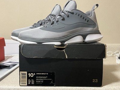 Jordan Impact TR Cool Grey/Black-Wolf Grey Men s 10.5 W/Box Worn Once 2016 