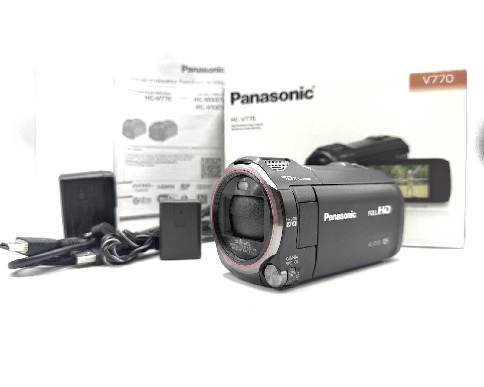 Wifi Full Hd 50x Zoom Hybrid Ois Mint Iob