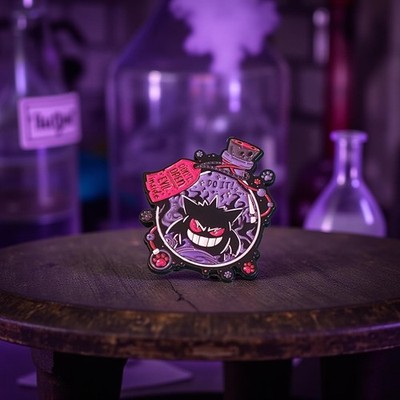 Dont open - evil inside - enamel pin - Gengar Art - Poketurm Lavandia - Poki