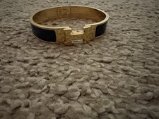 Hermes Clic H Bracelet Bangle Made In France