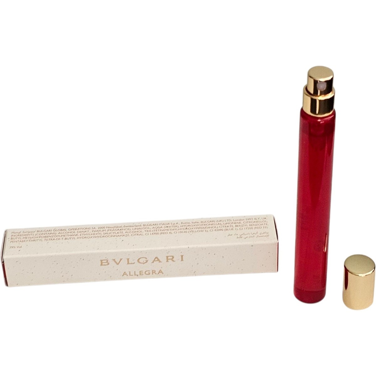 BVLGARI Allegra Baciami Eau de Parfum 0.34 fl oz / 10 ml Travel