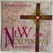 SIMPLE MINDS - NEW GOLD DREAM ORIG 1982 US 12" VINYL LP NM/NM IN SHRINK