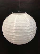 10pcs CHINESE JAPANESE PARTY DECORATION WHITE PAPER LANTERN 12"