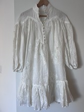 ZIMMERMANN Embroidered Mini Dress, Size 