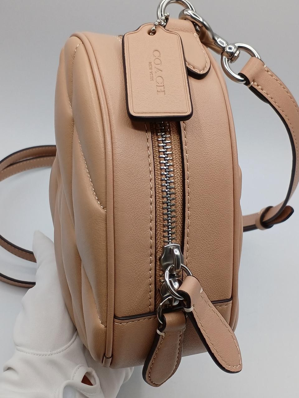 Heart Crossbody Quilting Bag Model CE725 COACH image 6