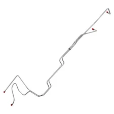 Transmission Cooler Lines 5/16" Tubes C4 V8 1966 Ford Mustang OE Steel 2pc