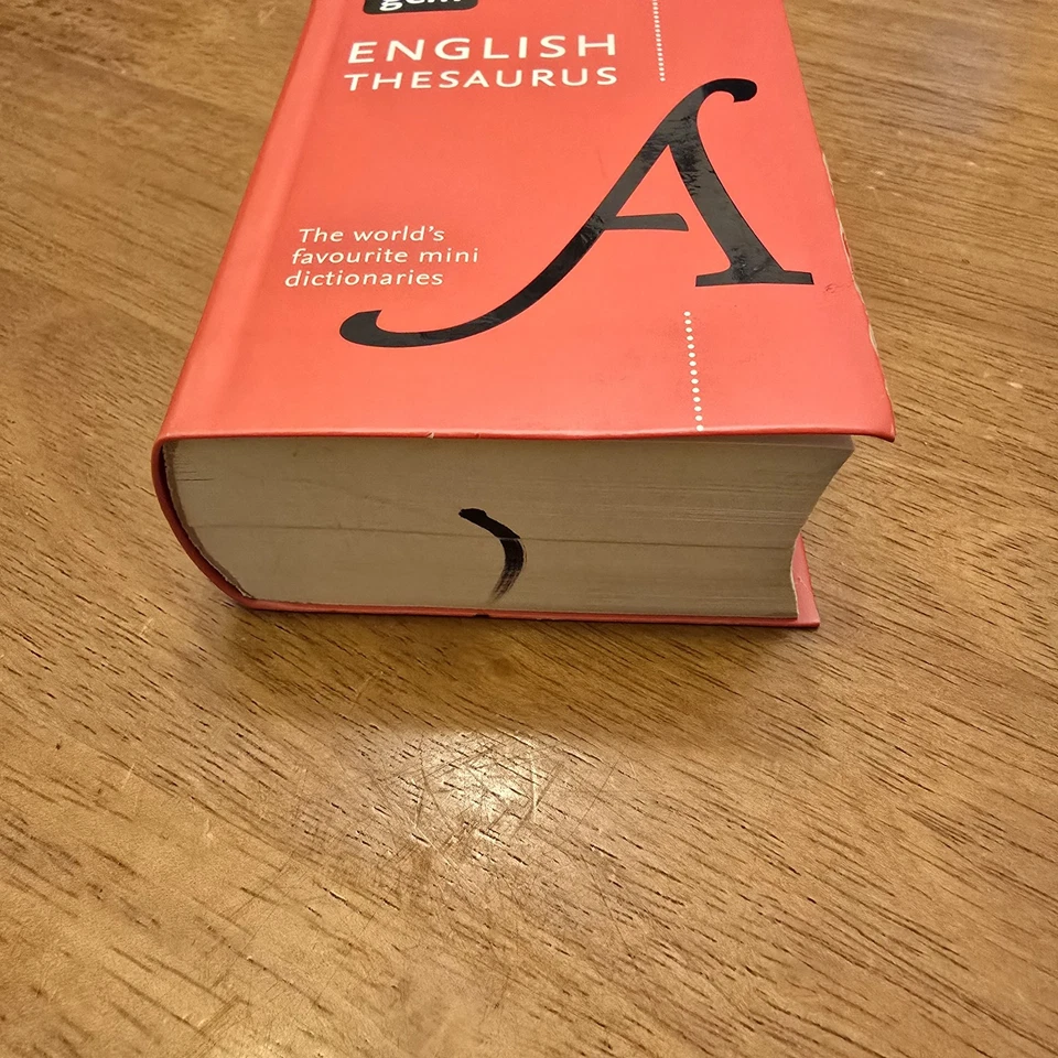 Collins English Thesaurus : Essential Edition By Collins Dictionary Mini HC VGC - Image 4 of 4
