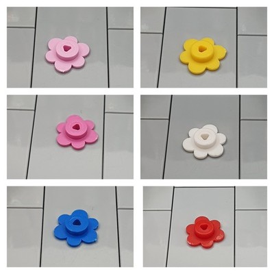 LEGO  9x Blüte Blume Pflanze Flower Small - 3742 - versch. Farben
