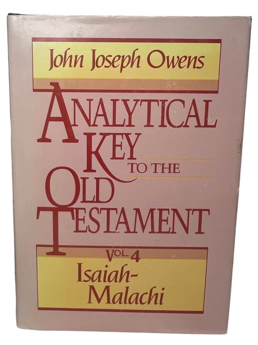 洋書 John Owens Analytical Key Old Testament Analytical Key to the Old Testament, vol. 1: Genesis–Joshua