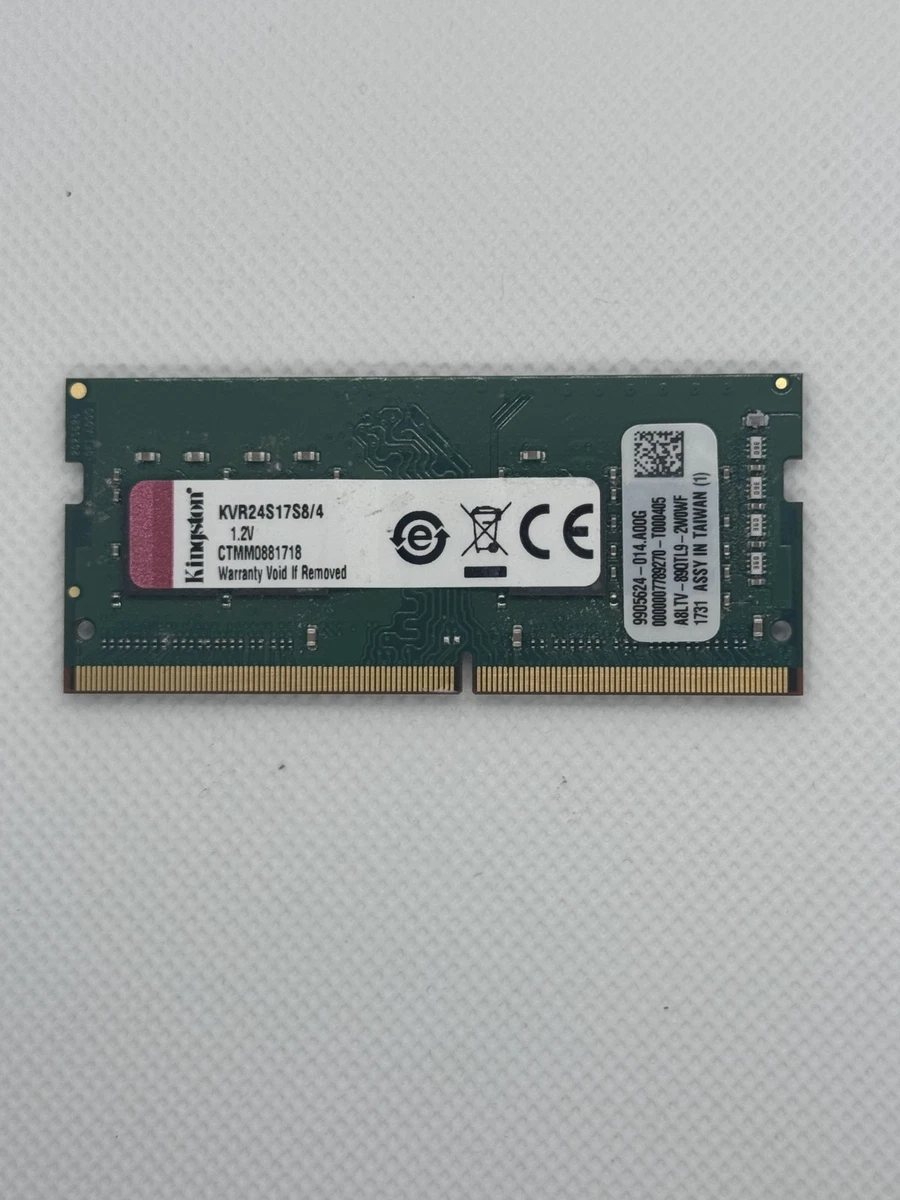 Kingston DDR4 SDRAM 4 GB Capacity per Module Memory (RAM) for sale
