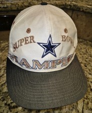 SUPER BOWL XXVII CHAMPIONS  Dallas Cowboys  Logo 7 Snapback Cap Vintage