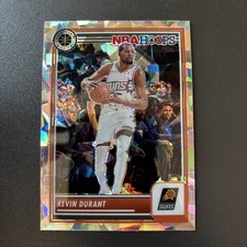 2023-24 Panini NBA Hoops Kevin Durant Cracked Ice Prizm Premium Stock #209 NM+