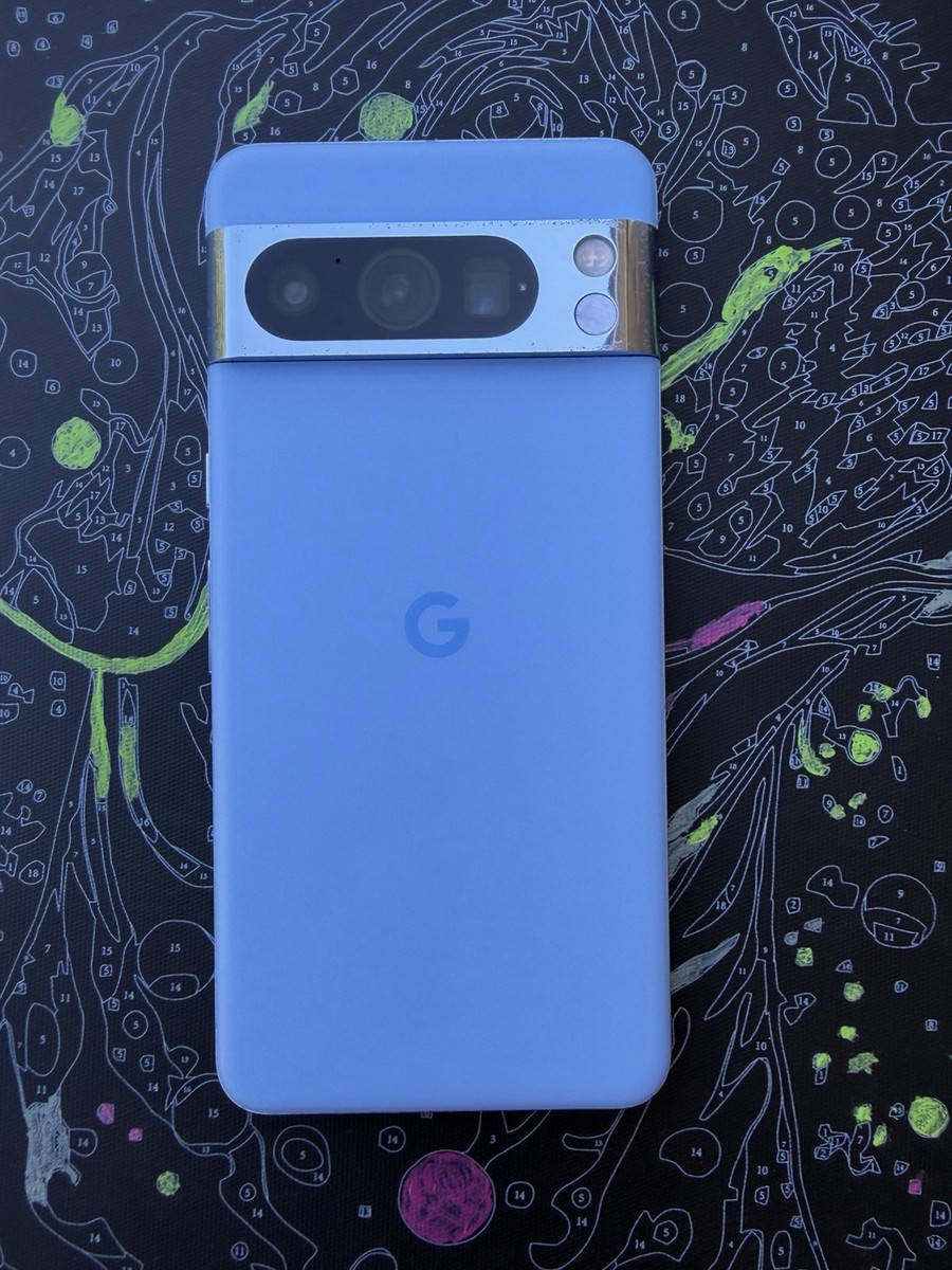 Google Pixel 8 Pro - 256GB - Bay Blue - Unlocked - Pristine Screen