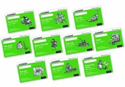 Read Write Inc. Phonics: Green Set 1 Core Black & White Storybooks (Mixed Pack o