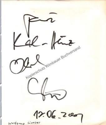 Original Autogramm Wolfgang Lippert (*1963, Moderator) /// Autogramm Auto 334484