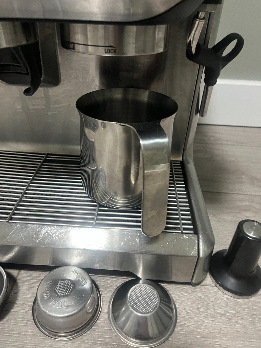 Breville BES860XL the Barista Express Espresso Machine - Silver