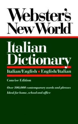 #ad Webster#x27;s New World Italian Dictionary: Italian English Eng VERY GOOD $3.99