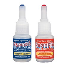 RapidFix  Instant Dual-Adhesive Repair System, 25-mL Bottles
