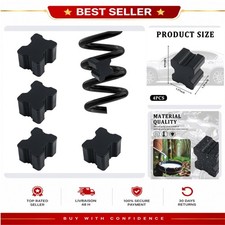Ygdmd Rubber Coil Spring Spacers Booster Kit 4pcs Heavy Duty Lift