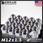 20 Ford Open Lug Nut 12x1.5 Fit Bronco/C-Max/Focus/Escape/Fusion/Taurus etc