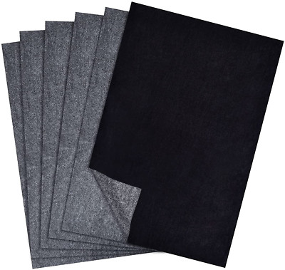 100 Sheets Carbon Transfer Paper Tracing Carbon Paper for DIY Wood Working Pa...