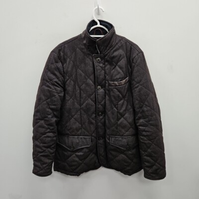 Barbour X Land Rover Defender Filey Quilt Racer Country Grey